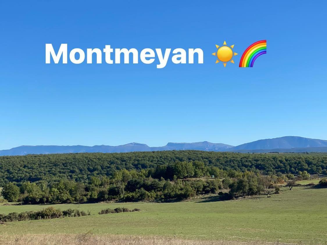Le Refuge Leilighet Montmeyan Eksteriør bilde